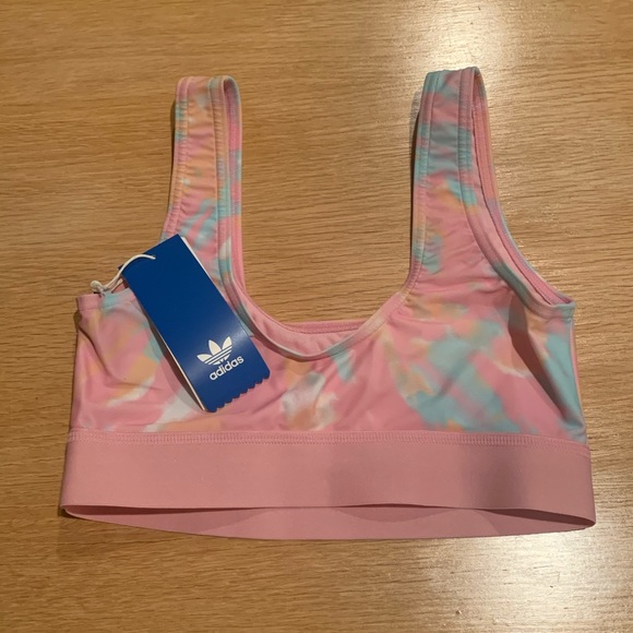 Adidas Originals pink tie dye bikini top - Picture 5 of 11